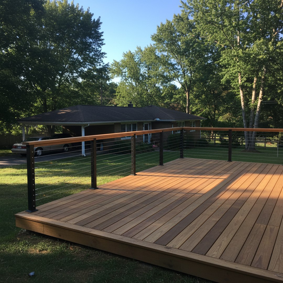 Deck Staining & Sealing completed by Ace Deck Solutions in Brooklyn, NY
