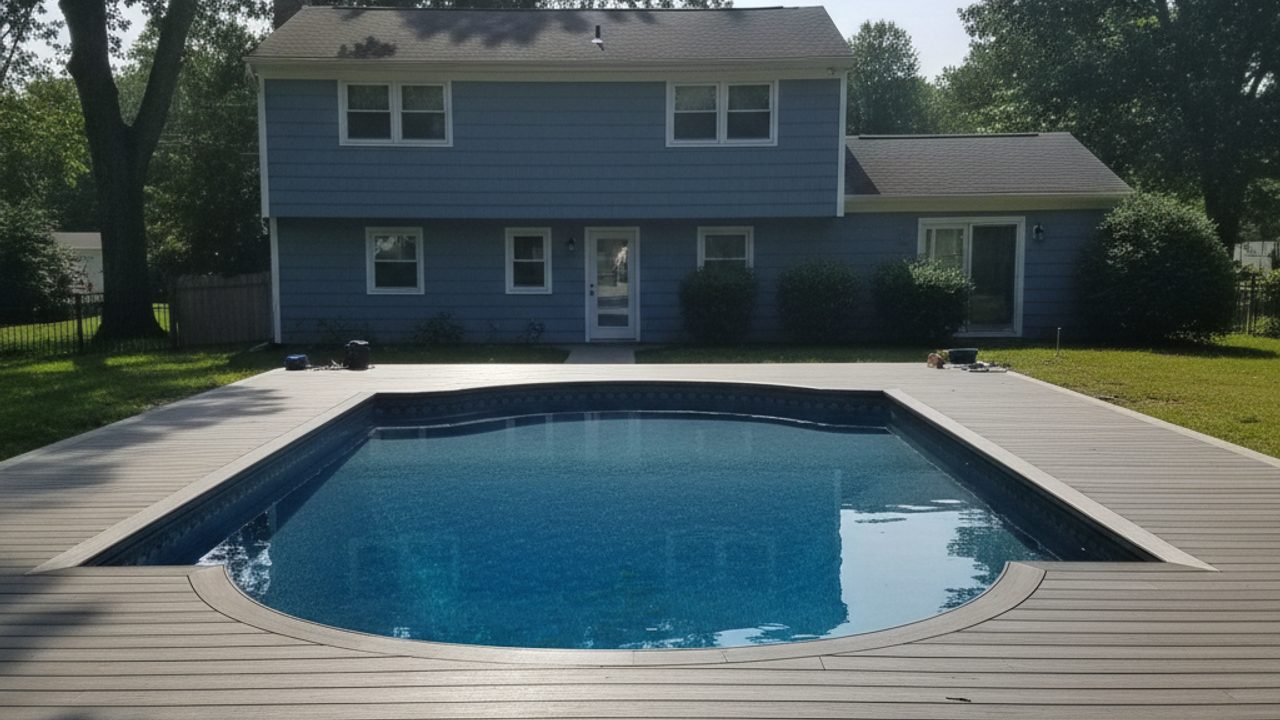 Composite Decking Installation completed by Ace Deck Solutions in New York, NY